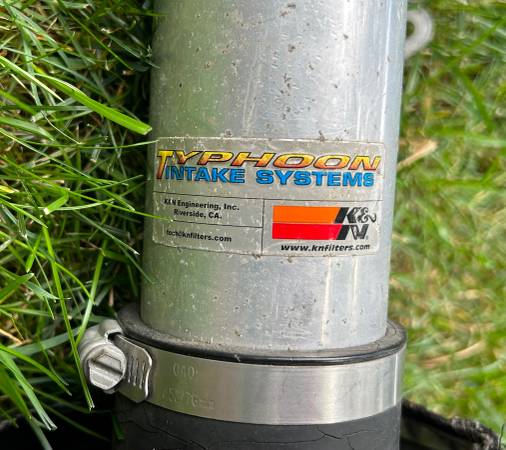 COLD AIR INTAKE - KN filter HIGH-FLOW, ROTO-MOLD TUBE 1