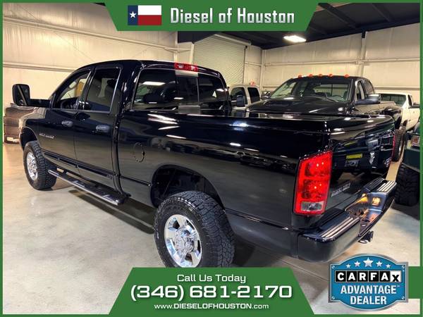 2005 Dodge LARAMIE 4X4 6SPD MANUAL 5.9L CUMMINS DIESEL - $41,995 (DIESEL OF HOUSTON)63613722873089124