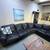 Black leather sectional - FREE 2 thumbnail