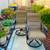 Luxury Patio 6 Mallin outdoor dining chairs 8 thumbnail