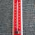Vintage Taylor red & white wooden wall thermometer 1 thumbnail
