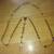 Fashion Gold Small Bead Rosary Necklace 1 thumbnail