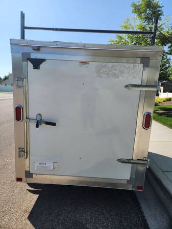 Clean enclosed trailer 1
