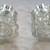 PAIR ART DECO CUT GLASS PERFUME BOTTLES! 4 thumbnail