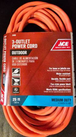 3 Outlet Power Cord 1