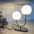 Ikea Simrishamn two glass globes table lamp (2) 3 thumbnail