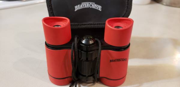 Beaver canoe binoculars 1