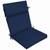 Sapphire Blue Leala Outdoor Dining Chair Cushions LIKE NEW 2 thumbnail