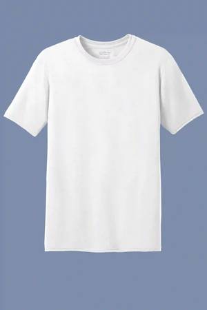 White Short Sleeve T-shirt - $1 each bulk buy 1