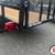 2025 Trailerman Trailers, Inc. 5X10 Utility Rail Trailer W/ Rear Ramp 6 thumbnail