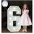 3 Feet Light Up Number 6 Assembled Marquee Birthday Decoration 1 thumbnail