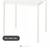 White Dining Table with Chair and Cushion 5 thumbnail