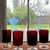 Set of 8 Vintage Ruby Red Luminarc Glasses 3 thumbnail