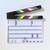 Acrylic Dry Erase Clapboard with Color Sticks (9.25x11") 1 thumbnail