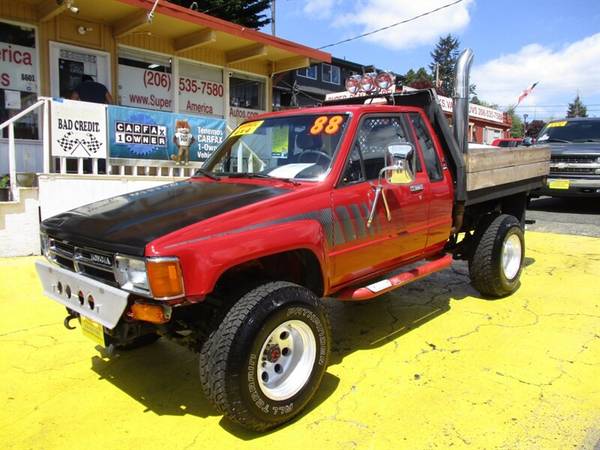 1988 Toyota Pickup SR5, 4x4!, ¡Mírame!, Llama/Envía un mensaje (206)535-7580 - $9,49963623417889793120