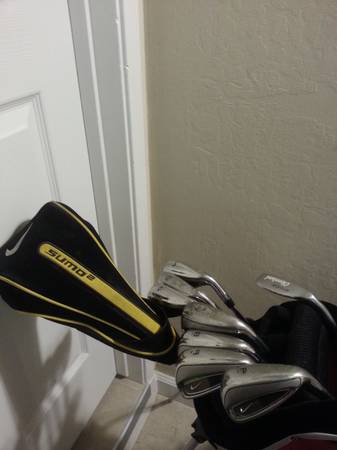 Nike full golf clubs set and bag 1