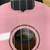 Diamond Head Pink Soprano Ukulele with Case 2 thumbnail