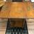 Heywood Wakefield Solid Wood Stenciled Tea / Bar Cart 4 thumbnail