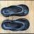 EVA cloud platform flip flops, stylized racing stripes, black, 39-40 5 thumbnail