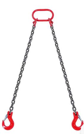 5/16 x 7ft lifting sling chains 1