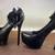 Madison Black Platform Stiletto Pump Heels Sz 11 5 thumbnail