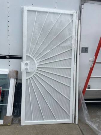 White Security Door 1