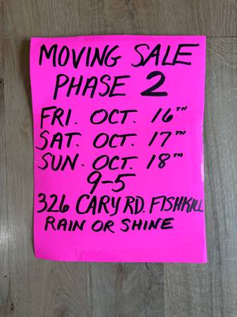 MOVING SALE PHASE 2 1