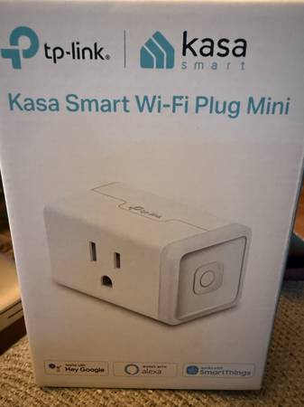 NEW Kasa Smart WiFi Plug Mini By TP Link White HS105 Kasa App (A1) 1