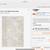 Bazaar Zen Cream 8’ X 10’ area rug, new 1 thumbnail