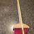 Small wood broom red bristles 4 thumbnail