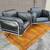 Pair Le Courbusier Style Lounge Chairs 4 thumbnail