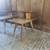 Pair of 2 Mid Century Heywood Wakefield Style Blonde Tiered End Tables 3 thumbnail