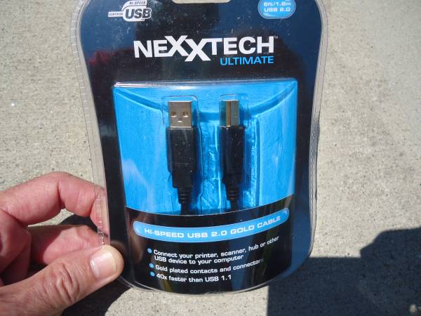 New 6 ft. USB 2.0 cable 1