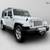 2015 Jeep Wrangler Unlimited Sahara Sport Utility 4D suv Bright White 3 thumbnail