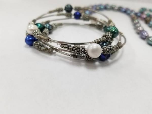 Pearl Silver Bracelet 1