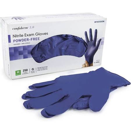 New Nitrile Gloves 250 counts. Certified Medical Chemo Lab Grade USA 1