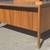 Mid Century Modern Executive Desk Mid Mod Finished Back Vintage 4 thumbnail