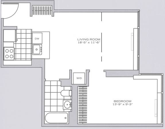 $4,595 / 2br - (NO FEE) W/D In UNIT FULL WALL  Jr 2br Midtown West (Midtown West)63945494400770121