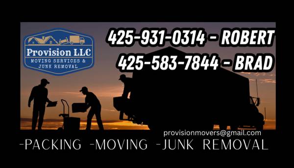 Provision Movers LLC  Licensed and Insured ✅ 1