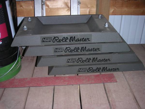 Truck/Car Moving Dollie/Quality Metal NMW Roll Master/Set of Four 1