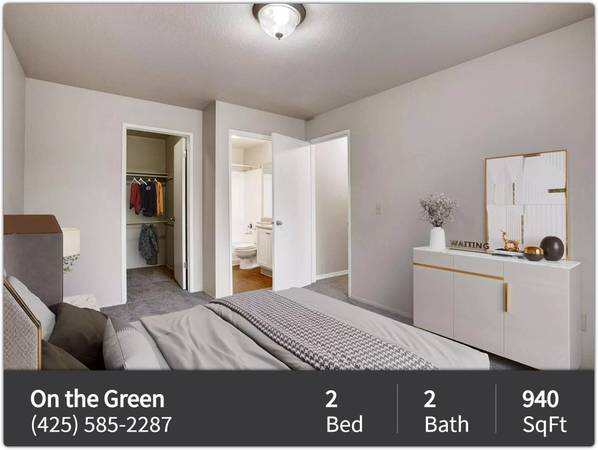 $2,545 / 2br - 940ft2 - ¡Comunidad amigable con mascotas! ¡Aceptamos a tus amigos peludos! (Mukilteo - South Everett, Lynnwood)64031136300545121