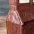 Antique French Provincial Louis XV Style Carved Secretary Cabinet w/ M 7 thumbnail