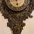 1940s Westwood Chadwick Brass Wall Clock Ornate French Rococo Style 5 thumbnail