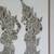 1960s Thai Temple Rubbing of Traditional Thai Dancers in Brown 5 thumbnail