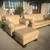 Divani Chateau D’Ax Leather Sofa & Chair with Ottoman 3 thumbnail