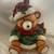 Ceramic Christmas Santa Teddy Bear Cookie Jar 5 thumbnail