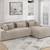 NEW 2pc extra wide Chaise Sectional, come check out 2 thumbnail