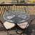Five Piece Wrought Iron Table Patio Set 1 thumbnail