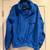 Eddie Bauer Men's XL bright blue nylon windbreaker - LIKE NEW! 1 thumbnail