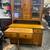 Antique farmhouse cabinet with butcher block 3 thumbnail